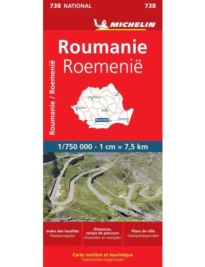 CARTE NATIONALE ROUMANIE / ROEMENIE