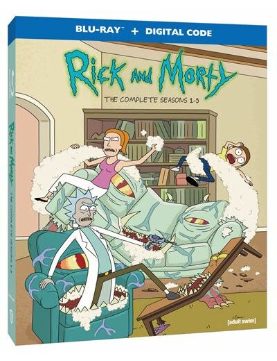 Rick And Morty - Saisons 1-5 - Blu-Ray