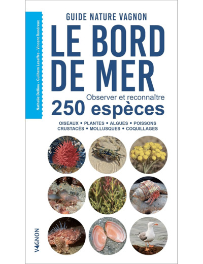 GUIDE NATURE VAGNON - LE BORD DE MER - OBSERVER ET RECONNAITRE 250 ESPECES