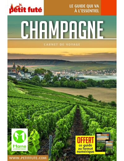 GUIDE CHAMPAGNE 2023 CARNET PETIT FUTE