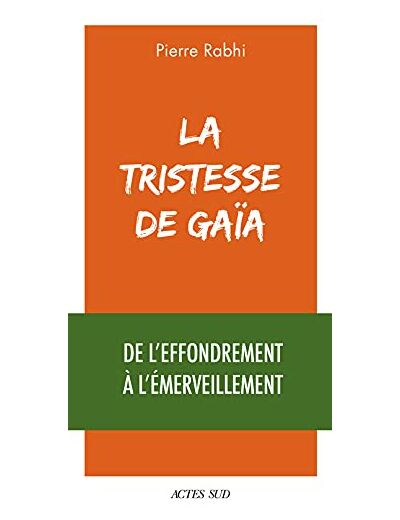 LA TRISTESSE DE GAIA - DE L'EFFONDREMENT A L'EMERVEILLEMENT