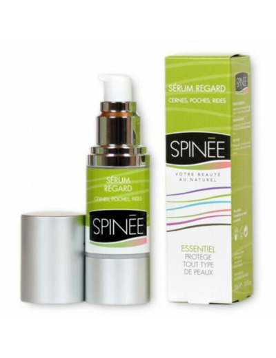 Spinée - SÉRUM REGARD -CERNES, POCHES, RIDES DU CONTOUR DE L'OEIL - tout type de peau - 30 ml