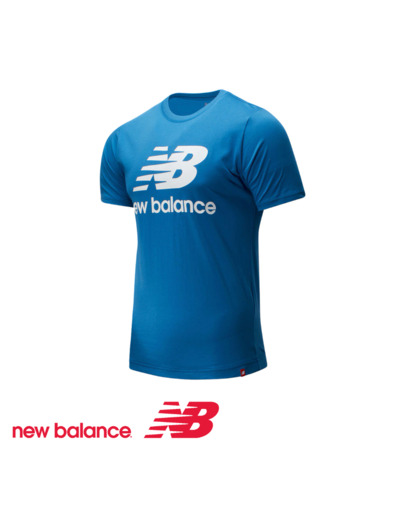 NEW BALANCE TEE-SHIRT ATHLETIC Blue