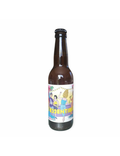 Bière Blonde- Ligérian Pale Ale L'Essentiel Brasserie Les Allumettes Bio Lot De 6 Bout 75cl