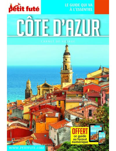 GUIDE COTE D'AZUR 2021 CARNET PETIT FUTE