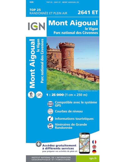 2641ET MONT AIGOUAL LE VIGAN PN DES CEVENNES