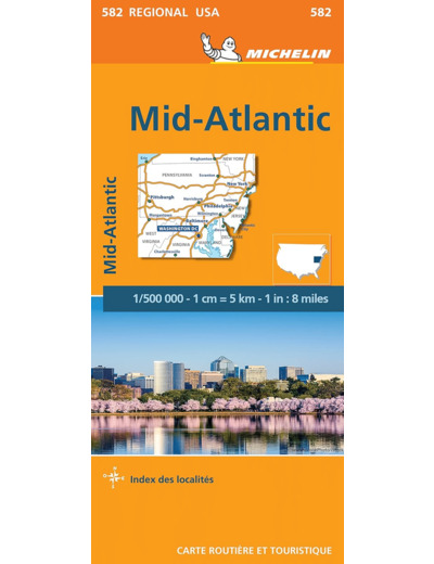 CARTE REGIONALE MID-ATLANTIC