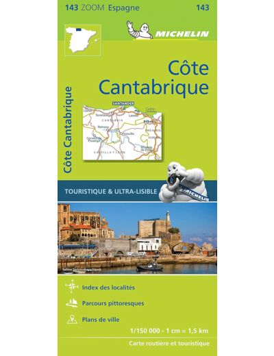 CARTE ZOOM COTE CANTABRIQUE