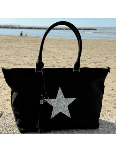 Sac cabas Black - Stella - Mandoline