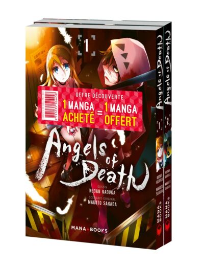 MANGA/ANGELS OF DEATH - PACK DECOUVERTE ANGELS OF DEATH T01 & T02