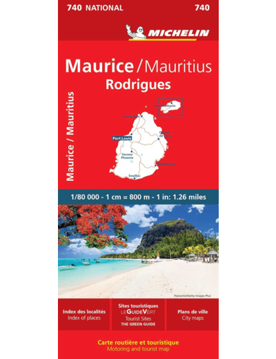 CARTE NATIONALE MAURICE / MAURITIUS - RODRIGUES