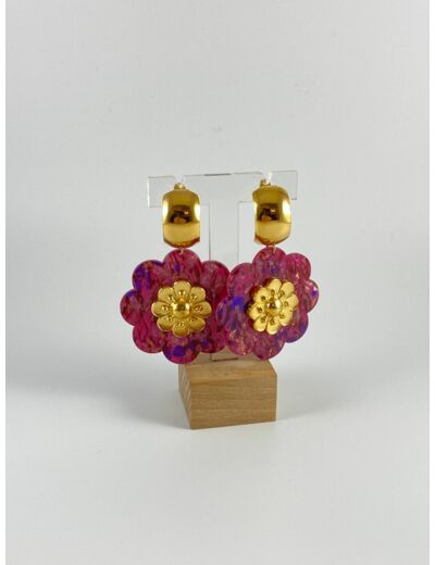 Boucles d'oreilles Narcisse - Argelouse