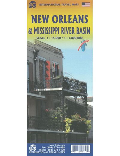 NEW ORLEANS & MISSISSIPPI RIVER BASIN - WATERPROOF