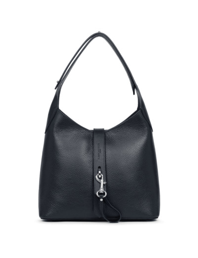 Foulonnè Double - Sac Hobo Noir