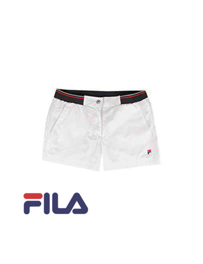 FILA BOXY SHORT BIANCA White