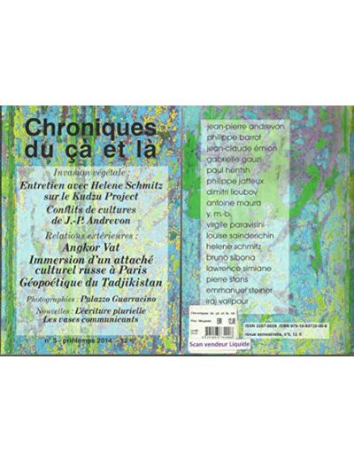 CHRONIQUES DU ÇÀ ET LÀ N5