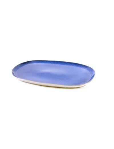 Plat ovale 41 cm cobalt