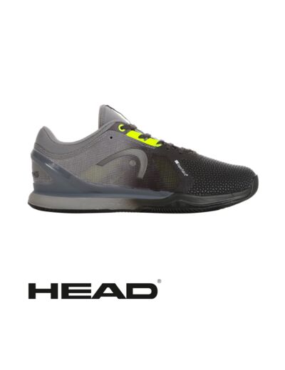 HEAD SPRINT PRO 3.0 SF CLAY Black/Yellow