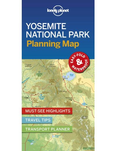 YOSEMITE NATIONAL PARK PLANNING MAP 1ED -ANGLAIS-