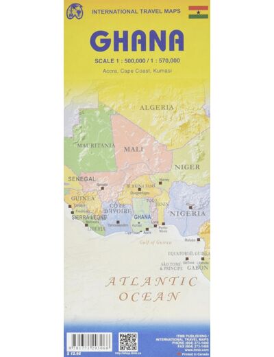 GHANA 1:500 000 7TH EDITION