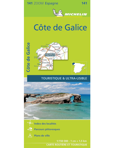 CARTE ZOOM COTE DE GALICE