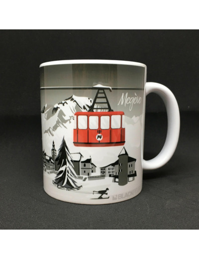 Mug "Station Megève" - Blackpeuf