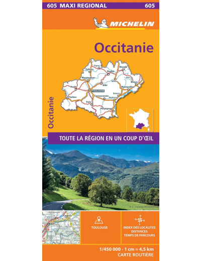 CARTE REGIONALE MAXI - OCCITANIE