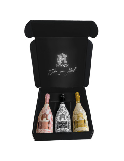 Trilogie Champagne Hoxxoh Bouteille Lumineuse 75 cl