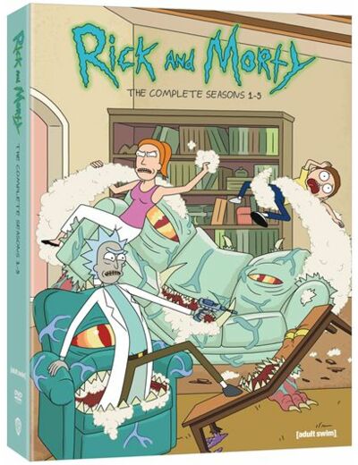 Coffret Rick And Morty Saisons 1 à 5 DVD