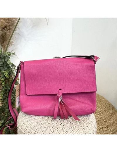 P531- Pochette Lien Flora & Co (fuchsia)