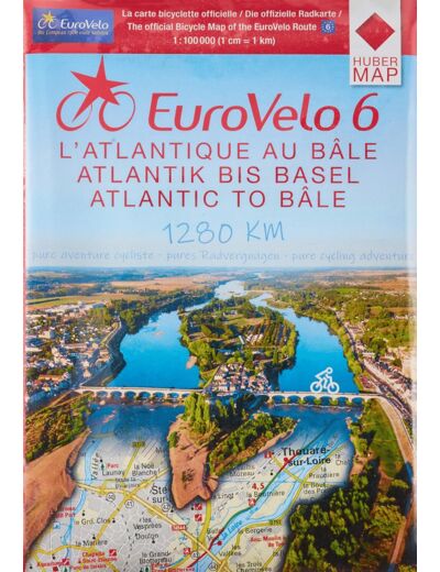 EUROVELO 6 (LOT DE 6 CARTES SOUS BLISTER)