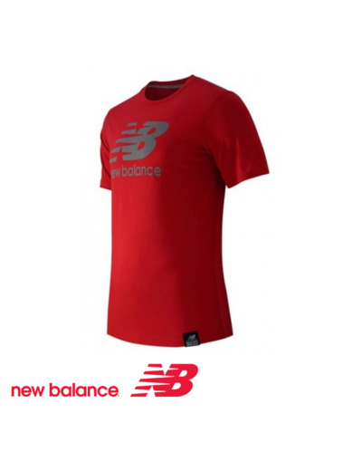 NEW BALANCE TEE-SHIRT ATHLÉTIC Red