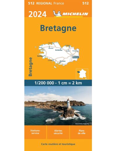 CARTE REGIONALE BRETAGNE 2024