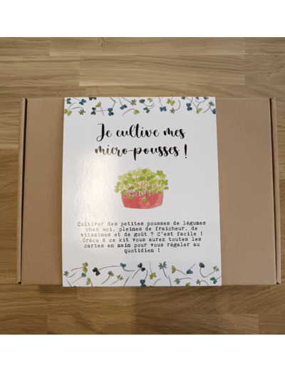 Coffret Je cultive mes micro-pousses