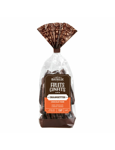 Orangettes chocolat noir