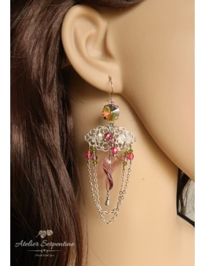 Boucles d'oreilles "LILY"