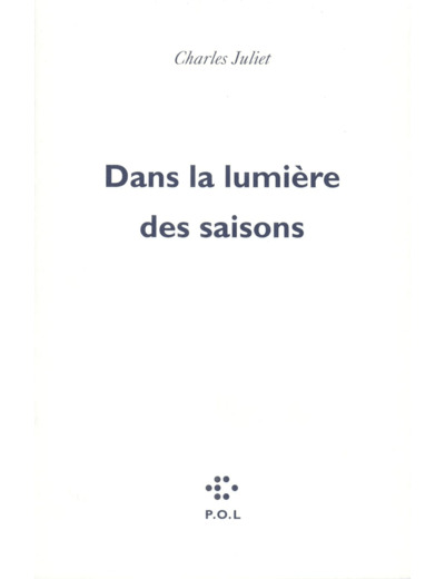 DANS LA LUMIERE DES SAISONS - LETTRES A UNE AMIE LOINTAINE