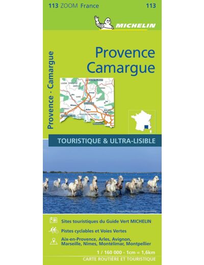 CARTE ZOOM FRANCE - CARTE ZOOM PROVENCE, CAMARGUE
