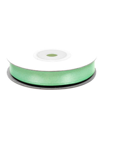 Ruban satin vert d'eau clair 314 largeur 12 mm