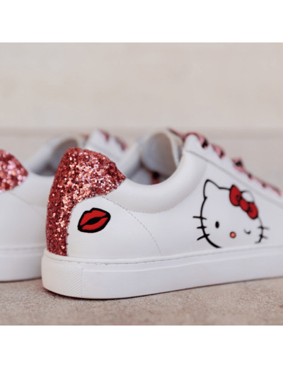 Simone Hello Kitty-Glitter Rose les Bons Baisers de Paname