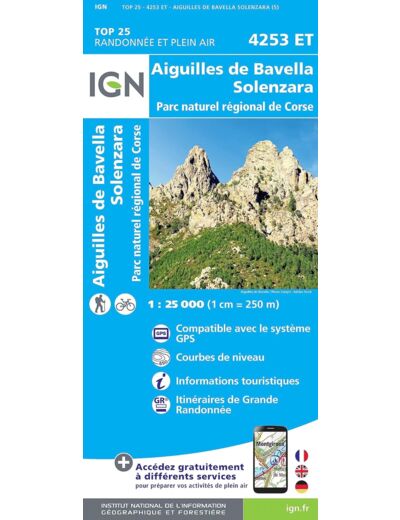 4253ET AIGUILLES DE BAVELLA SOLENZARA - PNR DE CORSE