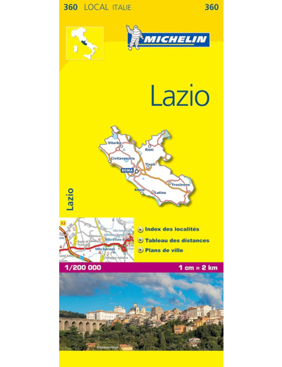 CARTE DEPARTEMENTALE LAZIO