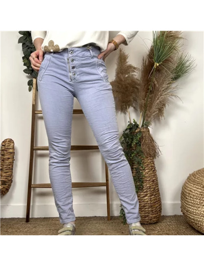 P074- Jean Melly.and.Co (Xs-Xl) (bleu ciel)