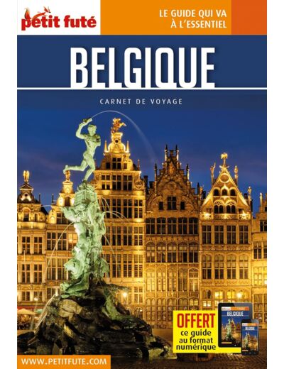 GUIDE BELGIQUE 2023 CARNET PETIT FUTE