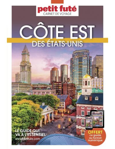 GUIDE COTE EST DES ETATS-UNIS 2023 CARNET PETIT FUTE