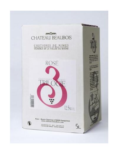 Bib Un Air De Beaubois Rose 5L Rhone