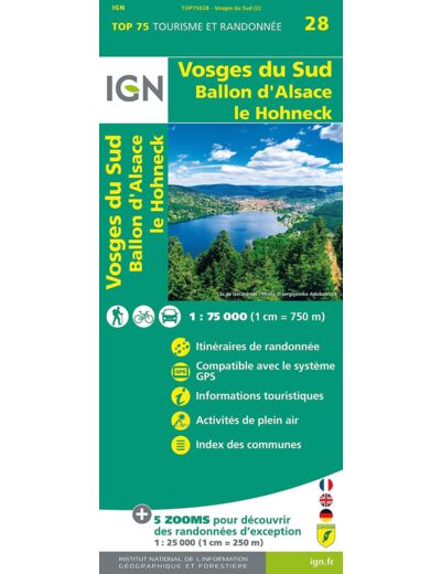 VOSGES DU SUD BALLON D ALSACE LE HOHNECK