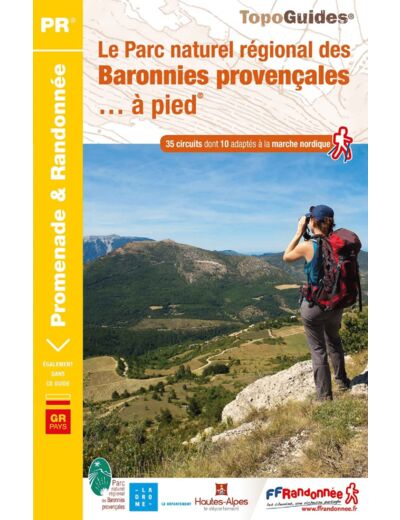 LE PNR DES BARONNIES PROVENCALES A PIED - REF PN19