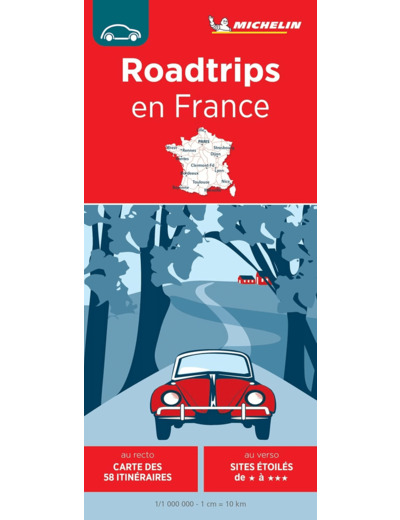 CARTE NATIONALE ROADTRIPS EN FRANCE