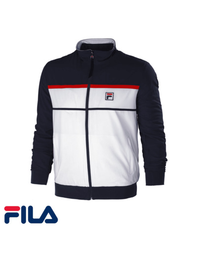 FILA JACKET MAX White/Peacoat Blue